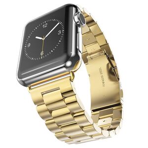 Curea pentru Apple Watch 4, 5, 6, 7, 8, 9, SE, SE2, Ultra, Ultra 2 (38/40/41mm) - auriu
