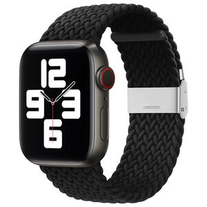 Curea pentru Apple Watch 4, 5, 6, 7, 8, 9, SE, SE2, Ultra, Ultra 2 (38/40/41mm) - negru