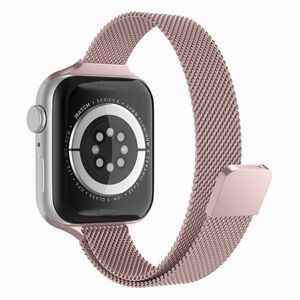 Curea pentru Apple Watch 4, 5, 6, 7, 8, 9, SE, SE2, Ultra, Ultra 2 (38/40/41mm) - roz