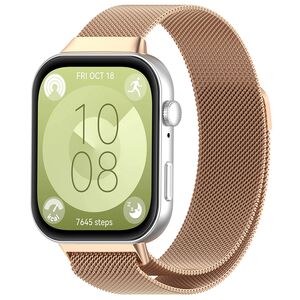 Curea pentru Huawei Fit 3 Steinless Steel - auriu