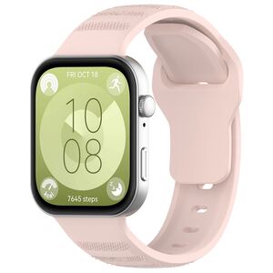 Curea pentru Huawei Fit 3 din silicon - roz deschis