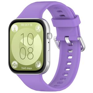 Curea pentru Huawei Fit 3 din silicon - mov