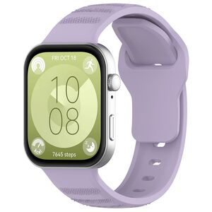 Curea pentru Huawei Fit 3 din silicon - lavanda