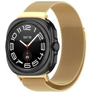 Curea pentru Samsung Galaxy Watch Ultra 47mm Stainless Steel - auriu