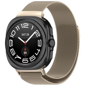 Curea pentru Samsung Galaxy Watch Ultra 47mm Stainless Steel - crem