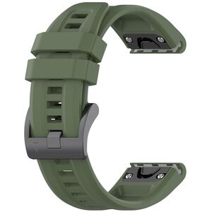 Curea pentru Garmin Fenix 5/5 Plus 6/6 Pro/7/Forerunner 935/945/955/Approach S60/S62 22 mm din silicon - verde