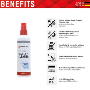 Solutie curatare monitor, display premium Displex, 250ml