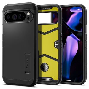 Husa premium pentru  Google Pixel 9 Pro XL Spigen Tough Armor - negru