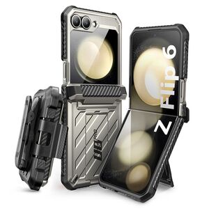 Husa Samsung Galaxy Z Flip 6 Supcase Unicorn Beetle Pro, gri