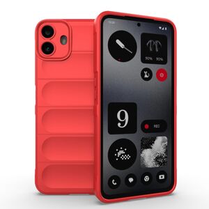 Husa pentru  Nothing CMF Phone 1 Liquid Silicone, Microfibre Lining, Non-Slip Airbag Design, rosu
