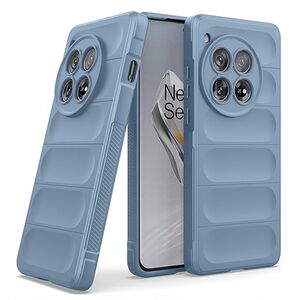 Husa pentru  OnePlus 12 Liquid Silicone, Microfibre Lining, Non-Slip Airbag Design, albastru