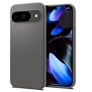 Husa Google Pixel 9 Spigen Liquid Air, marble grey