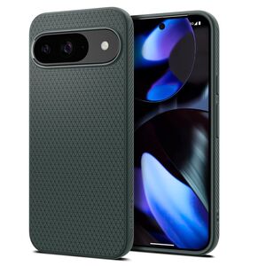 Husa Google Pixel 9 Spigen Liquid Air, abyss green
