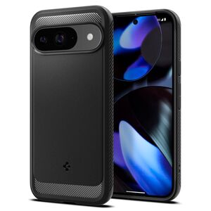 Husa Google Pixel 9 Spigen Rugged Armor, negru