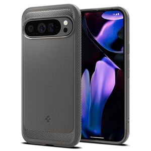 Husa premium pentru  Google Pixel 9 Pro XL Spigen Rugged Armor - grey