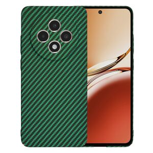 Husa pentru  Oppo Reno 12F, Reno 12FS CarbonFiber UltraSlim, Lightweight, verde