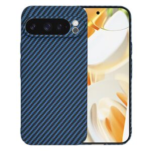 Husa pentru  Google Pixel 9 Pro CarbonFiber UltraSlim, Lightweight, albastru