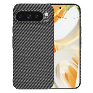 Husa pentru  Google Pixel 9 Pro CarbonFiber UltraSlim, Lightweight, negru