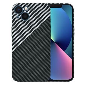 Husa pentru  iPhone 13 CarbonFiber UltraSlim, Lightweight, gri