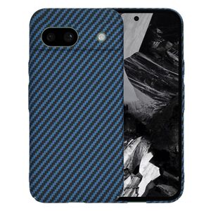 Husa pentru  Google Pixel 8a CarbonFiber UltraSlim, Lightweight, albastru