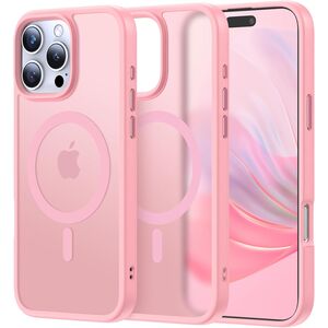 Husa pentru  iPhone 16 Pro cu MagSafe, Ghost Series, frosted - roz