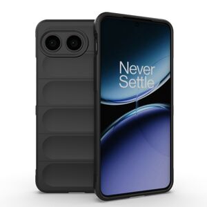 Husa pentru  OnePlus Nord 4 Liquid Silicone, Microfibre Lining, Non-Slip Airbag Design, negru
