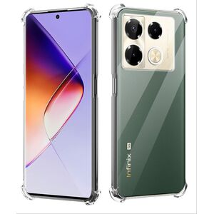 Husa pentru Infinix Note 40 Pro+ Anti-Shock 1.5mm reinforced 4 corners, transparent