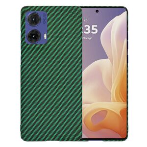 Husa pentru  Motorola Moto G85 CarbonFiber UltraSlim, Lightweight, verde