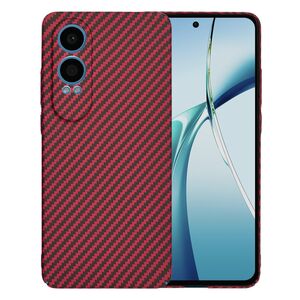 Husa pentru  OnePlus Nord CE4 Lite CarbonFiber UltraSlim, Lightweight, rosu