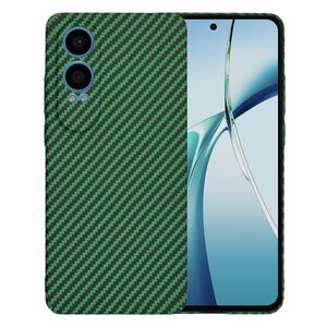Husa pentru  OnePlus Nord CE4 Lite CarbonFiber UltraSlim, Lightweight, verde
