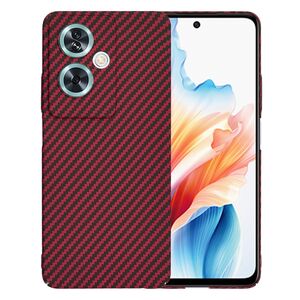 Husa pentru  Oppo A79 5G CarbonFiber UltraSlim, Lightweight, rosu