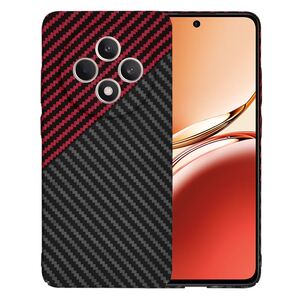 Husa pentru  Oppo Reno 12F, 12FS CarbonFiber UltraSlim, Lightweight, rosu