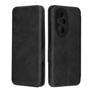Husa tip carte pentru Honor 200 Wallet fata - spate protectie 360 - negru