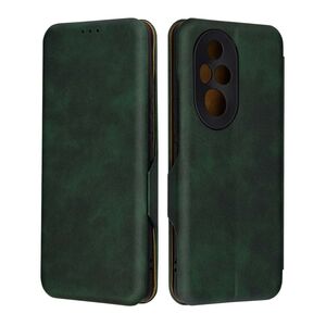 Husa tip carte pentru Honor 200 Smart Wallet fata - spate protectie 360 - verde
