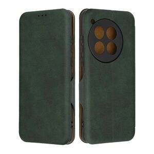 Husa tip carte pentru OnePlus 12 Smart Wallet fata - spate protectie 360 - verde