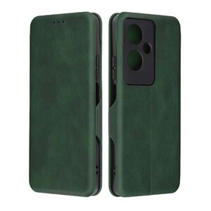 Husa tip carte pentru Oppo A79 5G Smart Wallet fata - spate protectie 360 - verde