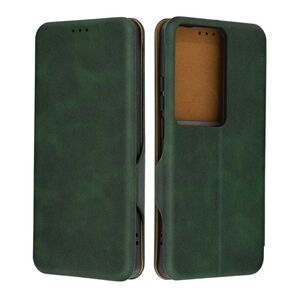 Husa tip carte pentru Oppo Reno 11F Smart Wallet fata - spate protectie 360 - verde