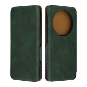 Husa tip carte pentru Realme 12 Pro, Realme 12 Pro+ Smart Wallet fata - spate protectie 360 - verde
