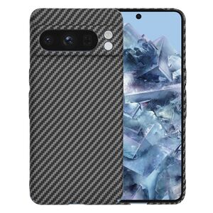 Husa pentru  Google Pixel 8 Pro CarbonFiber UltraSlim, Lightweight, negru