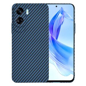 Husa pentru  Honor 90 lite CarbonFiber UltraSlim, Lightweight, albastru