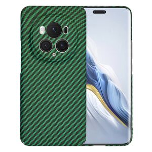 Husa pentru  Honor Magic 6 Pro CarbonFiber UltraSlim, Lightweight, verde