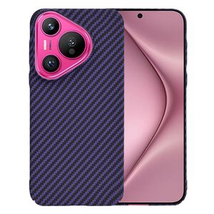Husa pentru  Huawei Pura 70 CarbonFiber UltraSlim, Lightweight, mov