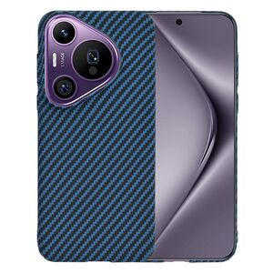 Husa pentru  Huawei Pura 70 Pro CarbonFiber UltraSlim, Lightweight, albastru