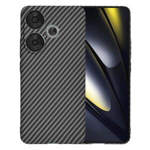 Husa pentru  Poco F6 CarbonFiber UltraSlim, Lightweight, negru
