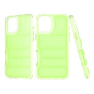 Husa pentru  iPhone 16 Air Cusion anti-shock, Dazzling - verde