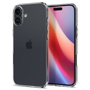 Husa Spigen - liquid crystal - iphone 16 plus - crystal clear