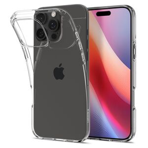 Husa premium pentru  iPhone 16 Pro Spigen Liquid Crystal - transparent