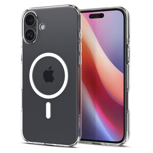 Husa premium pentru  iPhone 16 Plus Spigen Liquid Crystal MagSafe - transparent
