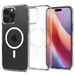 Husa premium pentru  iPhone 16 Pro Max Spigen - Liquid Crystal MagSafe - Transparent