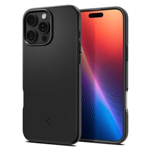 Husa premium pentru  iPhone 16 Pro Spigen thin fit magsafe - negru